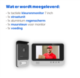 Philips WelcomeEye Comfort intercom met camera